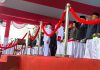 Detik-Detik Proklamasi HUT ke-81 RI di Natuna Berlangsung Khidmat, Bupati Cen Sui Lan Jadi Inspektur Upacara
