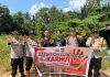 Bhabinkamtibmas Polsek Bunguran Timur Perkuat Patroli Antisipasi Karhutla di Bunguran Timur