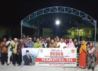 Reses di Sedanau, Warga Desak Perbaikan Jalan dan Kubah Masjid, Marzuki Siap Kawal ke Pemprov Kepri