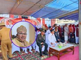 Karpet Tribun Upacara HUT ke-81 RI Disorot, Camat Mawasangka Klarifikasi Karpet Tribun Bukan dari Masjid