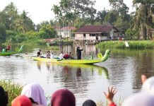 Buka Serindit Boat Race 2026, Bupati Siak Afni Z Puji Kreativitas Panitia dan Tegaskan Komitmen Pembangunan Jalan Sungai Mandau