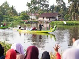 Buka Serindit Boat Race 2026, Bupati Siak Afni Z Puji Kreativitas Panitia dan Tegaskan Komitmen Pembangunan Jalan Sungai Mandau
