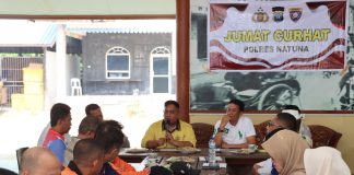 Kapolres Perkuat Sinergi Hadapi Kemarau dan Karhutla Jelang Hari Jadi Natuna ke-27