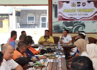 Kapolres Perkuat Sinergi Hadapi Kemarau dan Karhutla Jelang Hari Jadi Natuna ke-27