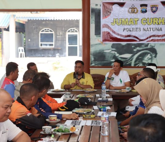 Kapolres Perkuat Sinergi Hadapi Kemarau dan Karhutla Jelang Hari Jadi Natuna ke-27
