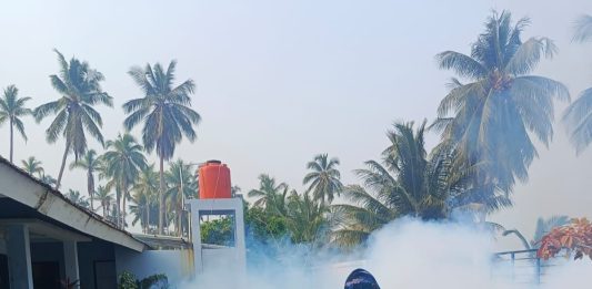 Lanud Raden Sadjad Natuna Bersama Puskesmas Ranai Cegah DBD
