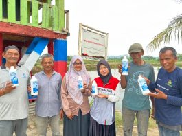 Pertamina Patra Niaga Regional Sumbagut Menjadi Pionir Probiotik MOL di Lhokseumawe, Perkuat Adaptasi Perubahan Iklim Petambak Udang Melalui Gampong Berdikari
