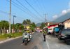 Polsek Bunguran Timur dan Satlantas Polres Natuna Amankan Meriahnya HUT ke-19 Kelurahan Ranai Darat