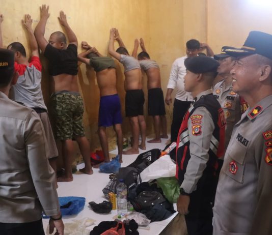 Usai Apel Pagi, Wakapolres Aceh Timur Sidak Ruang Tahanan
