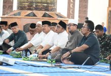 Personel Lanud Raden Sadjad Hadiri Peringatan Maulid Nabi Muhammad SAW 1448 H di Natuna
