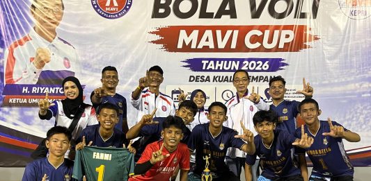 Muda Belia Lingga Juara MAVI Cup U-16, Tumbangkan Tim-Tim Unggulan Batam