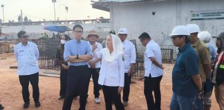 Wamenlu dan Bupati Natuna Tinjau Pasar JICA, Siapkan Penguatan Pemasaran Produk Nelayan