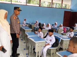 Kapolsek Idi Tunong Dorong Murid SDN 1 Buket Teukuh Tumbuh Disiplin dan Berkarakter