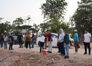 29 Titik Banjir Ditangani, Li Claudia Turun Langsung ke Lapangan