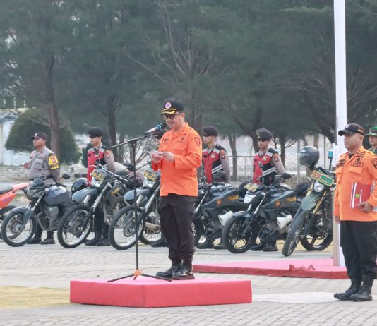 Apel Kesiapsiagaan Karhutla, Polres Natuna Siap Bersinergi Pencegahan Karhutla