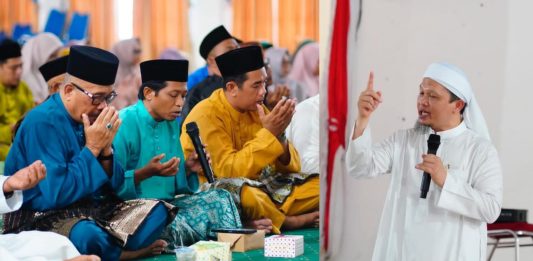 Meneladani Rasulullah di Era Digital, YPKL dan MTs Aqidatunnajin Gelar Tausiyah, Zikir dan Doa Bersama