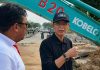 Amsakar Achmad Turun Lapangan, Pastikan Perbaikan Pipa Muka Kuning Rampung
