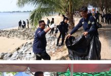 Hari Lahir Kejaksaan ke-81, Kejari Natuna Dukung UMKM dan Peduli Kebersihan Pantai Piwang