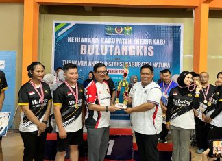 PB Bhayangkara Raih Juara 1 Turnamen Instansi Kabupaten Natuna 2026, Buah Perjuangan dan Kekompakan Tanpa Henti
