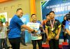 Bulu Tangkis Antar Instansi Natuna, Lanud Raden Sadjad Tiga Kali Naik Podium