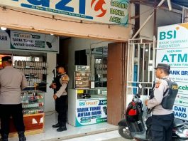 Polsek Idi Rayeuk Perkuat Patroli Cegah Gangguan Kamtibmas dan Beri Kenyamanan Warga