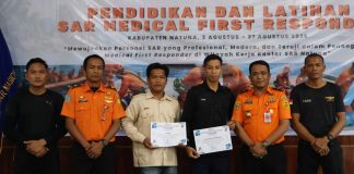 KUPS Geopark Gunung Ranai Dapat Apresiasi SAR Natuna atas Dukungan Operasi Pencarian