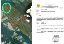 Kades Mamut Keberatan Surat Klarifikasi BTS Tower Pulau Mengkuning Diterbitkan Pemdes Rejai