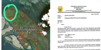 Kades Mamut Keberatan Surat Klarifikasi BTS Tower Pulau Mengkuning Diterbitkan Pemdes Rejai