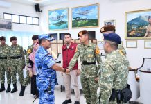Taruna Akademi TNI Tiba di Natuna, Danlanud Raden Sadjad Beri Motivasi Semangat Pengabdian