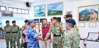 Taruna Akademi TNI Tiba di Natuna, Danlanud Raden Sadjad Beri Motivasi Semangat Pengabdian