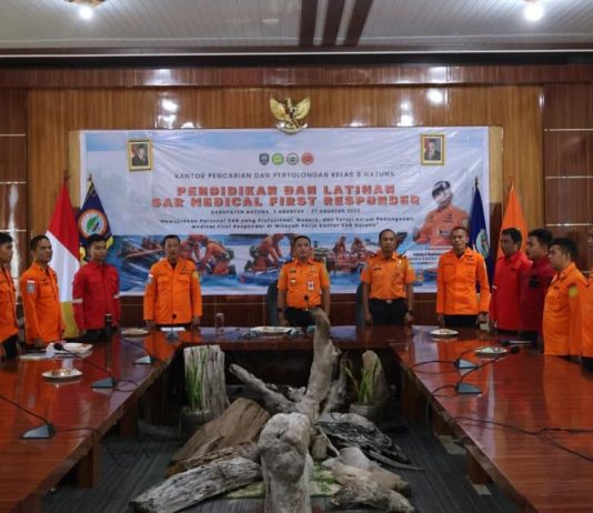 Kantor SAR Natuna Gelar Pelatihan Medical First Responder, Perkuat Kesiapsiagaan di Wilayah Kepulauan