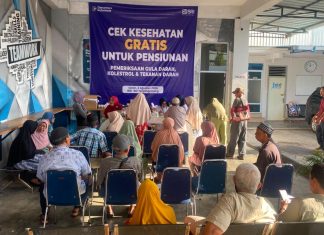 BRI BO Tanjungpinang Gelar Cek Kesehatan Gratis untuk Pensiunan Taspen dan Asabri