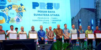 Wagub Sumut Resmi Tutup PRSU Ke-50, Perputaran Ekonomi Capai Rp50 Miliar