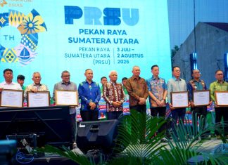 Wagub Sumut Resmi Tutup PRSU Ke-50, Perputaran Ekonomi Capai Rp50 Miliar