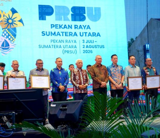 Wagub Sumut Resmi Tutup PRSU Ke-50, Perputaran Ekonomi Capai Rp50 Miliar