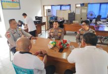 Perkuat Sinergi Kamtibmas, Polsek Bunguran Timur Sambangi Kantor Kelurahan Bandarsyah dan Batu Hitam