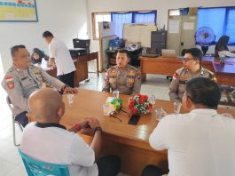 Perkuat Sinergi Kamtibmas, Polsek Bunguran Timur Sambangi Kantor Kelurahan Bandarsyah dan Batu Hitam