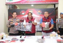 Ditresnarkoba Polda Kepri Ungkap 24 Kasus Narkotika, Amankan 36 Tersangka dan Barang Bukti Rp1,748 Miliar