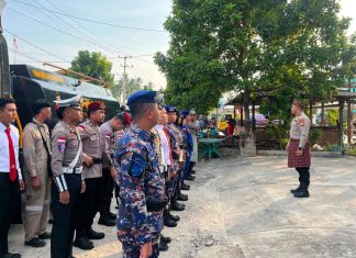 Semarak HUT ke-81 RI, Polres Natuna Bangun Sinergi Pengamanan dan Pelayanan Pawai Budaya