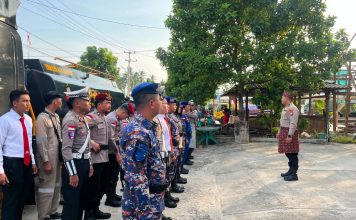 Semarak HUT ke-81 RI, Polres Natuna Bangun Sinergi Pengamanan dan Pelayanan Pawai Budaya