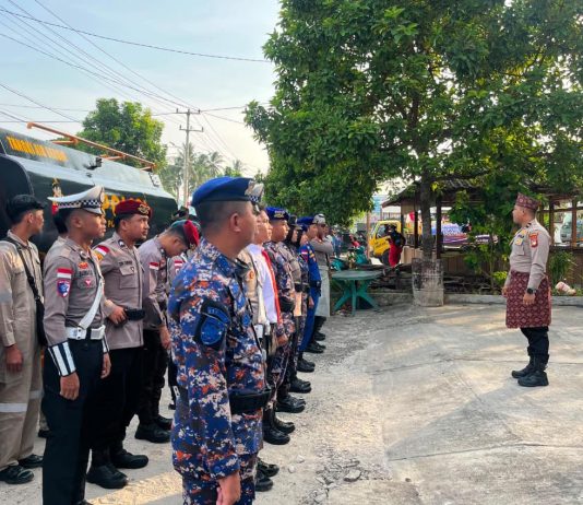 Semarak HUT ke-81 RI, Polres Natuna Bangun Sinergi Pengamanan dan Pelayanan Pawai Budaya