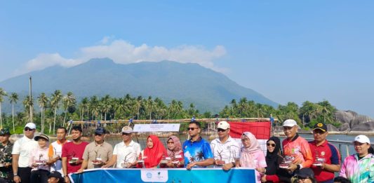 Lanud Raden Sadjad Dukung Transplantasi Terumbu Karang di Perairan Natuna