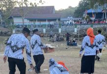 PGRI Kecamatan Sampolawa Bersihkan Sampah, Wujud Nyata Semangat Gotong Royong di Penutupan HUT RI ke-81