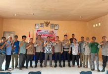 Polsek Bunguran Timur Sosialisasikan Pencegahan Karhutla di Desa Batu Gajah
