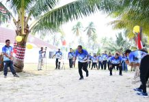 Lanud Raden Sadjad Natuna Semarakkan HUT Ke-81 RI dengan Beragam Lomba