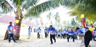 Lanud Raden Sadjad Natuna Semarakkan HUT Ke-81 RI dengan Beragam Lomba