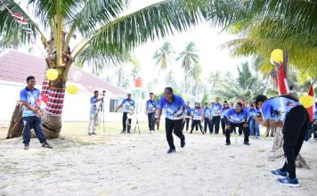 Lanud Raden Sadjad Natuna Semarakkan HUT Ke-81 RI dengan Beragam Lomba