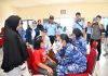 Danlanud RSA Hadir Bersama Warga, Pengobatan Gratis Warnai HUT ke-19 Ranai Darat
