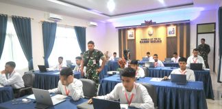 Lanud Raden Sadjad Gelar Tes Psikologi 15 Calon tamtama PK TNI AU