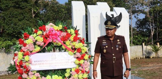 81 Tahun Kejaksaan, Kajari Natuna Ajak Jajaran Teladani Pengorbanan Pahlawan